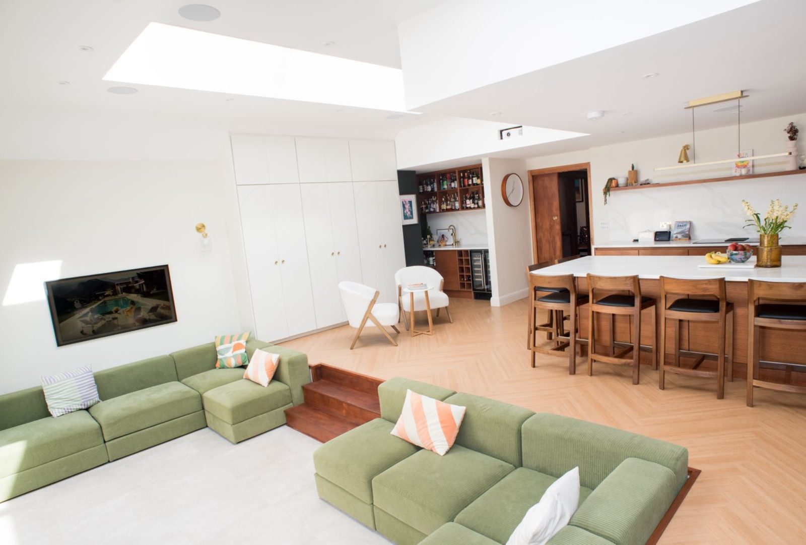Open-plan rear extension, St Albans