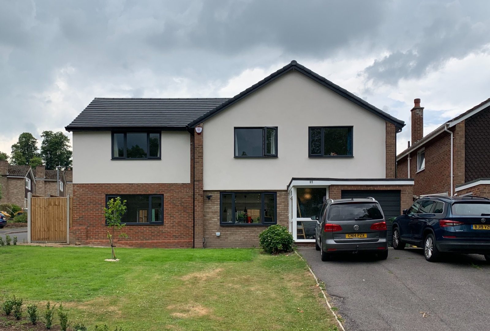 Double-storey side extension, Berkhamsted